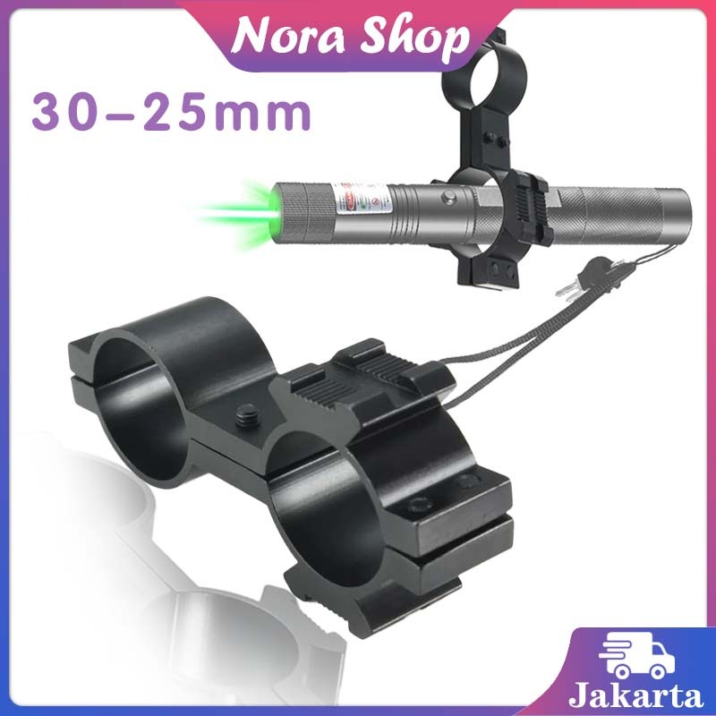 30-25MM Mounting Teleskop Aluminium / Bracket Senter / Mounting Senter