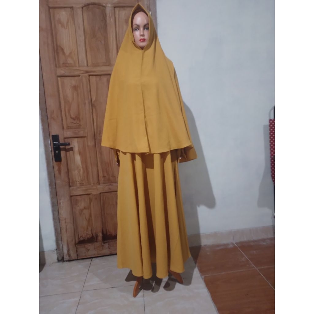 preloved gamis set syar i