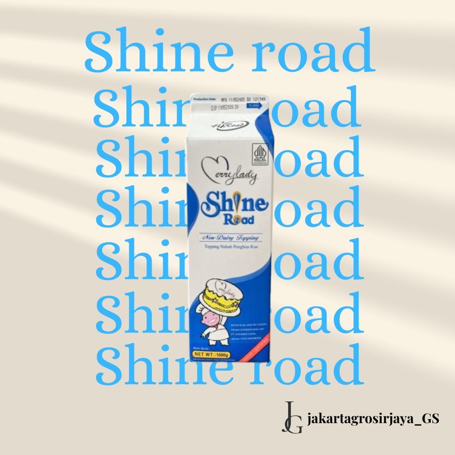 

SHINE ROAD NON DAIRY WHIPPING CREAM 1 LITER