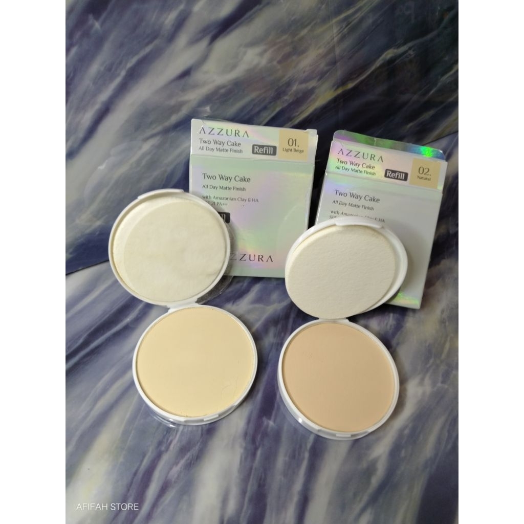 Bedak azura twi way cake refill
