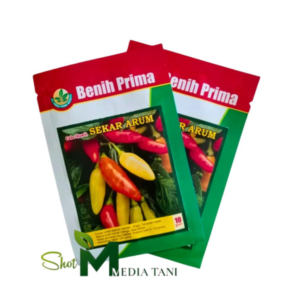 Benih Cabe Rawit Sekar Arum 10gr Cocok Dataran Rendah Tinggi