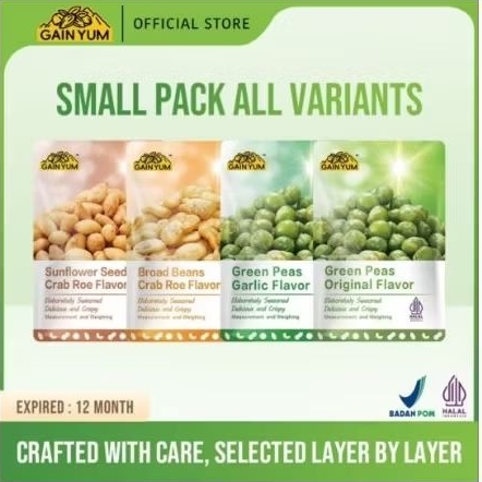 

GAIN YUM Mini kacang kacangan