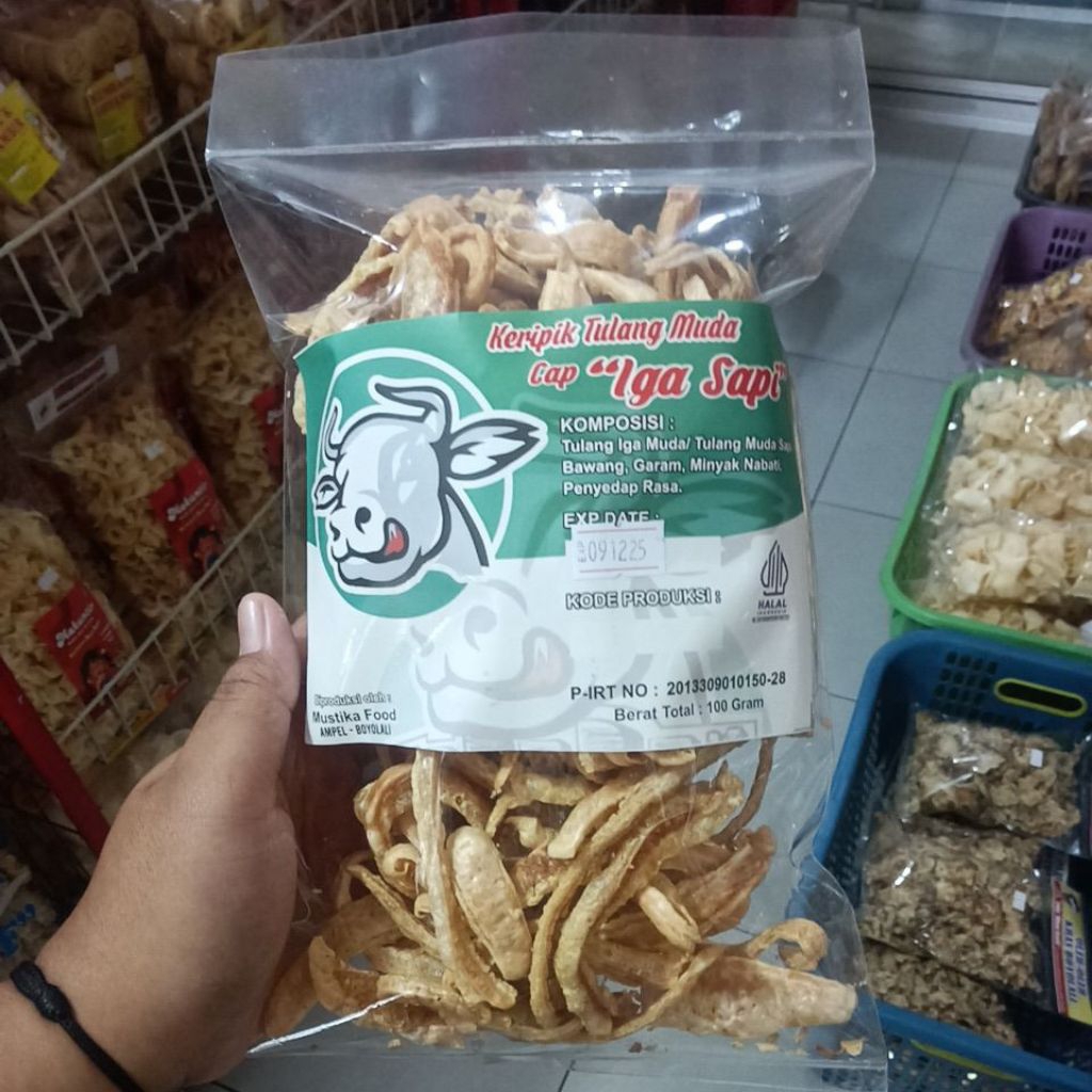 

Keripik Tulang Muda / Tulang Iga Sapi