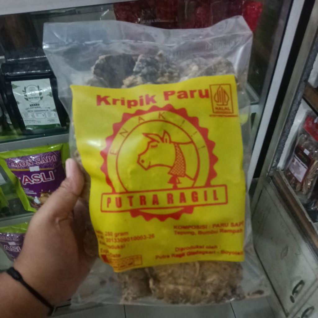 

Keripik Paru Sapi