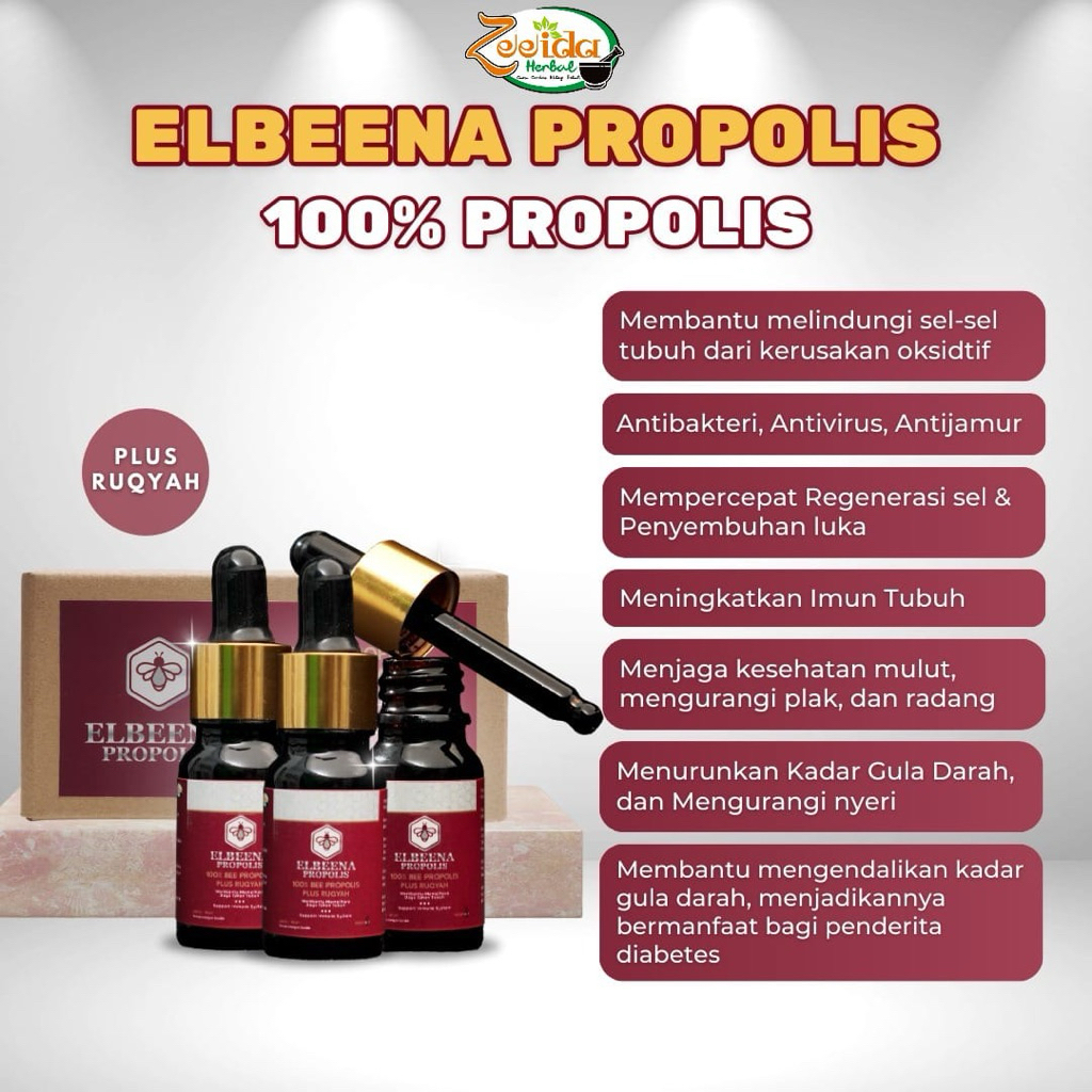 Elbeena Propolis Zeeida ~LANGSUNG KIRIM~