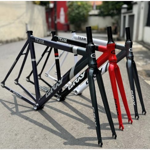 Frameset Gray Team Fixie Alloy / Frameset Fixie Alloy