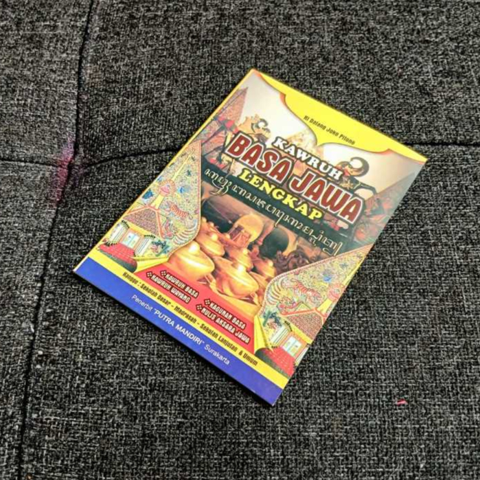 Buku KBJ Kawruh Basa Jawa Lengkap Saku 3/4 Putra Mandiri