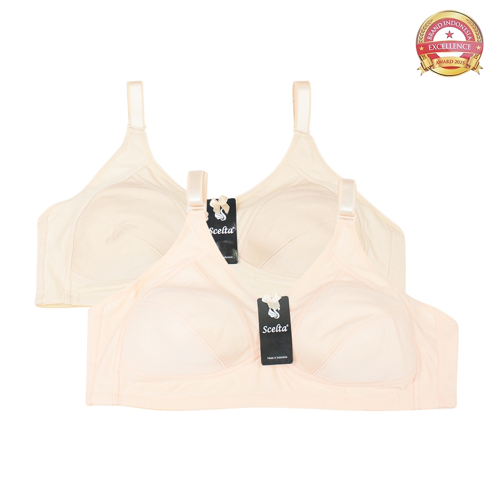 Scelta - Basic Sport Bra Tanpa Kawat Bh Olahraga Big Size BH SCR 073