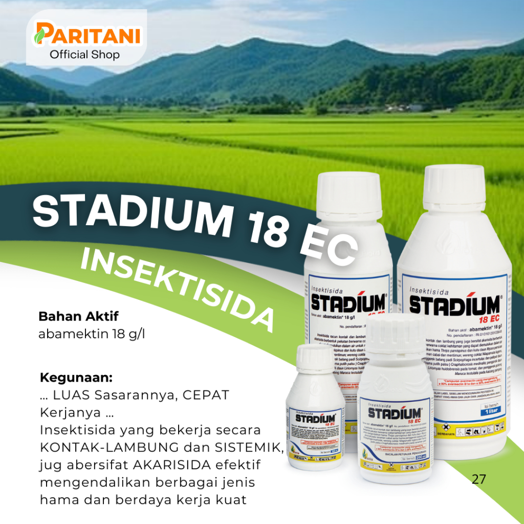 INSEKTISIDA STADIUM 18 EC 500 ml