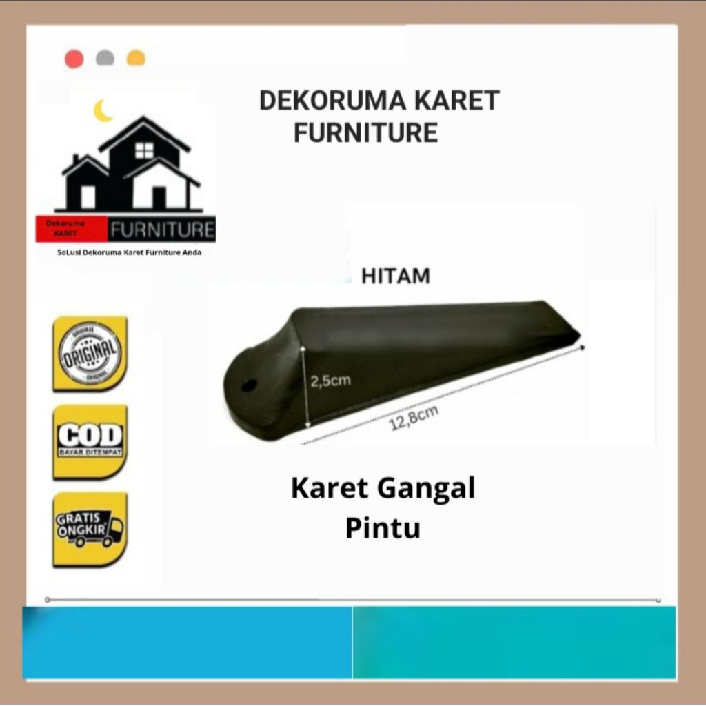 Karet Ganjal Pintu / Pengganjal Pintu Rumah