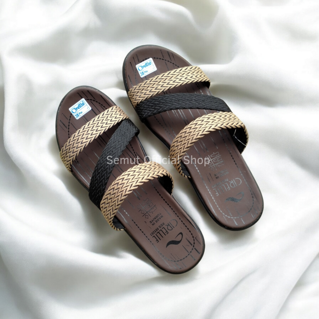 Ifa Series Ori Cirellie Turki B3-311 Sandal Selop Wanita 37-40 Nyaman Dipakai