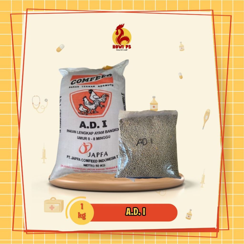 Pakan ayam AD 1-1kg