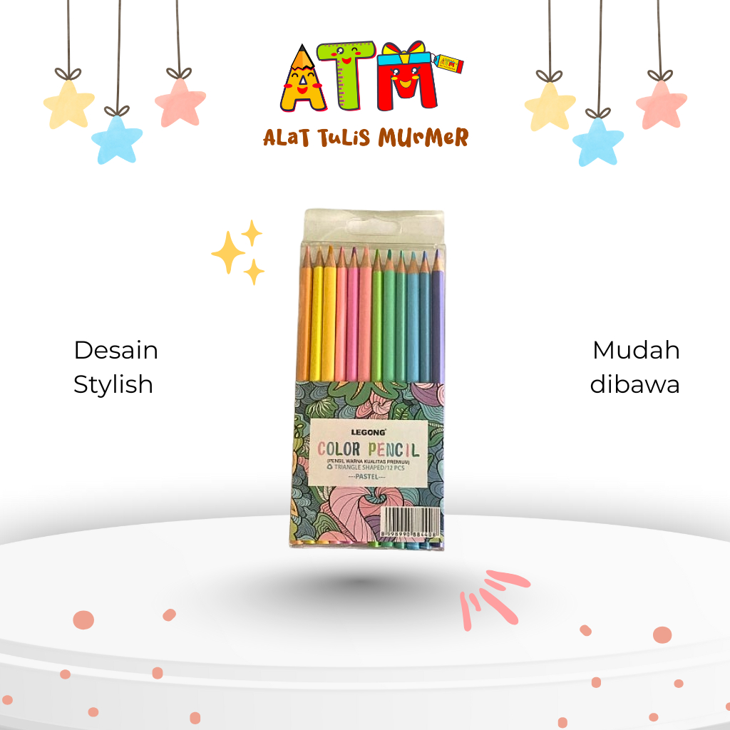 

Pensil Warna/Pencil Colour/Legong 12C Metallic