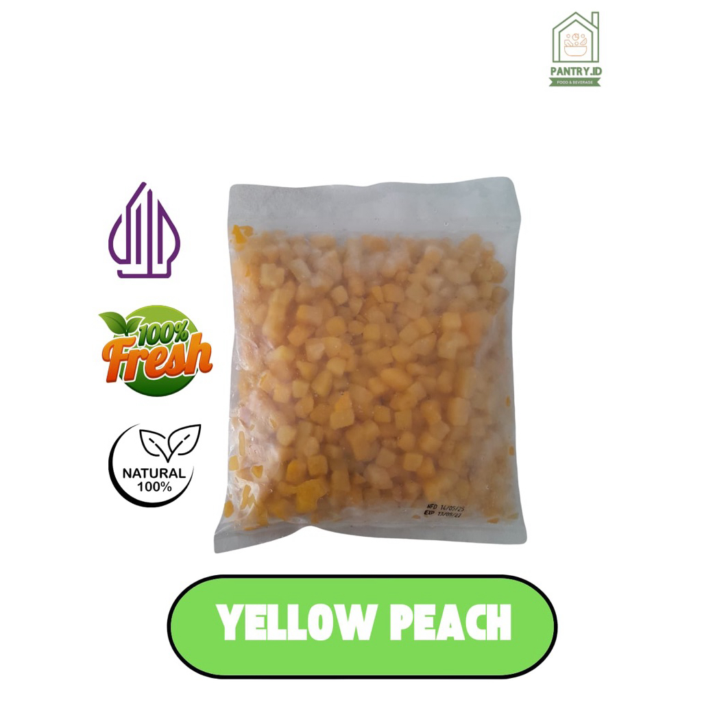 

Buah Persik Kuning Beku | Frozen Yellow Peach