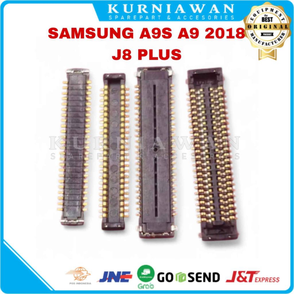 Konektor Lcd Soket Lcd Connector Lcd Fpc Samsung A9S A9 2019 J8 Plus 48 Pin