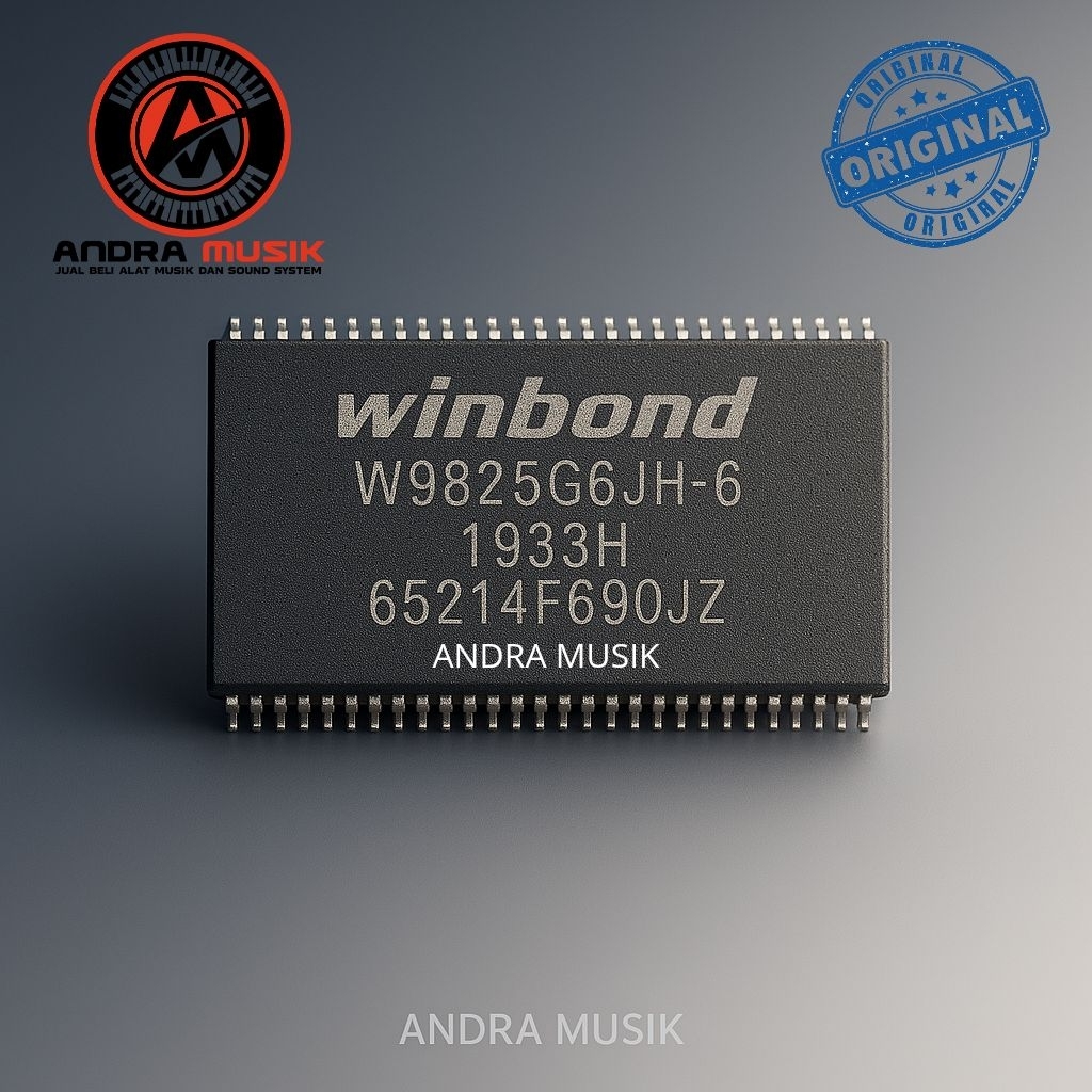 IC SD RAM Untuk Keyboard Yamaha Winbond W9825G6JH-6 Kondisi Baru