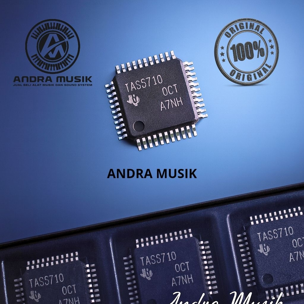 (New) IC tone control IC Audio Tas5710 IC suara Tas 5710 untuk keyboard Korg Pa300 pa500 pa600 dll