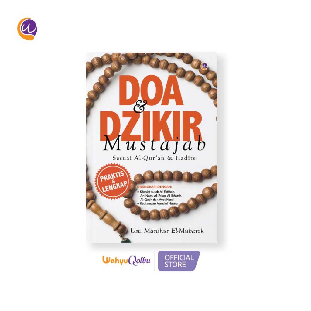 Buku Doa & Dzikir Mustajab (Ust. Manshur El-Mubarok) - Wahyu Qolbu - Kitab Islami