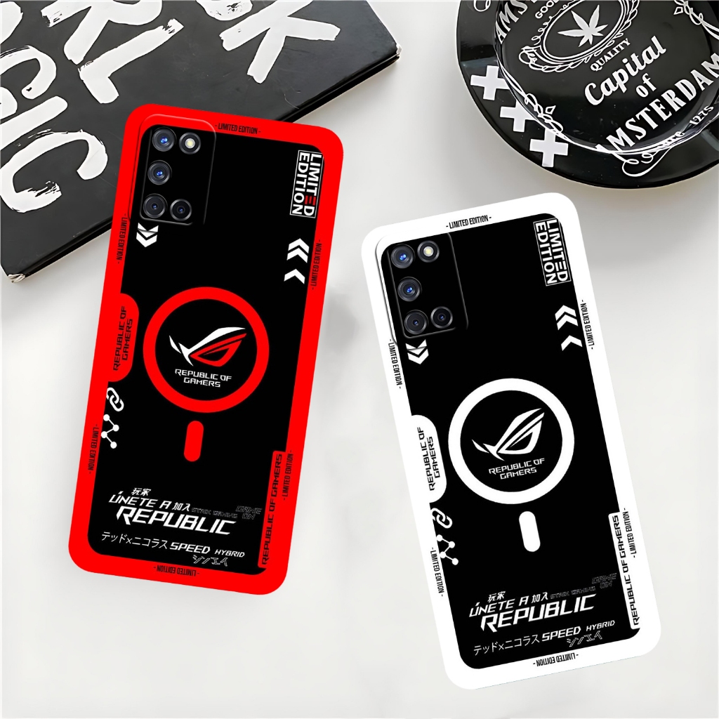 { EC003 } Case OPPO A52 A92 Terbaru - Casing Hp OPPO A52 A92 - ElevenCase - Softcase Pro Camera - Pe