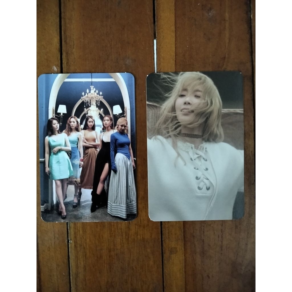 OFFICIAL SNSD (Girls Generation) Photocard
