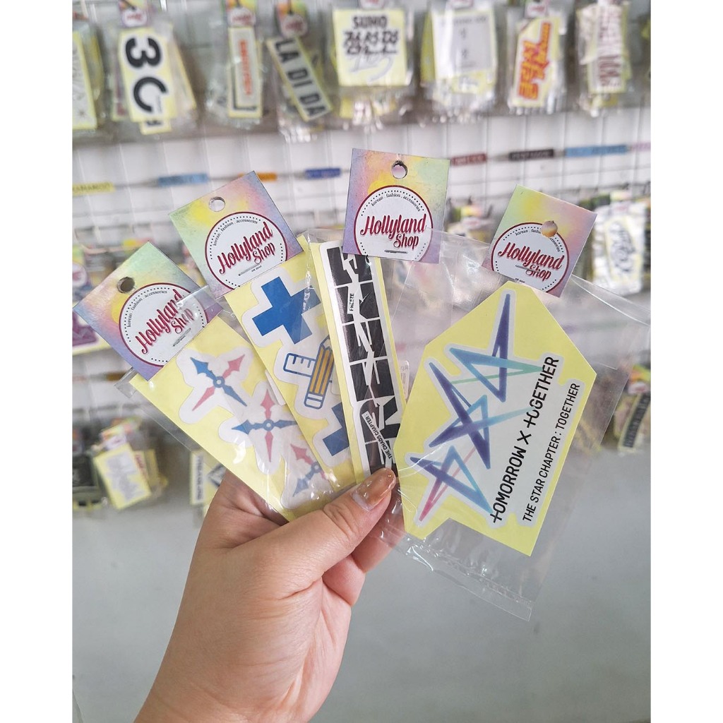 

Sticker txt Logo (5pcs Stiker) Unofficial
