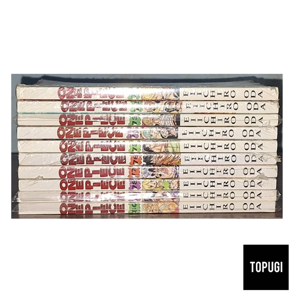 Komik One Piece SET Vol. 71 72 73 74 75 76 77 78 79 80 (Mix Segel)