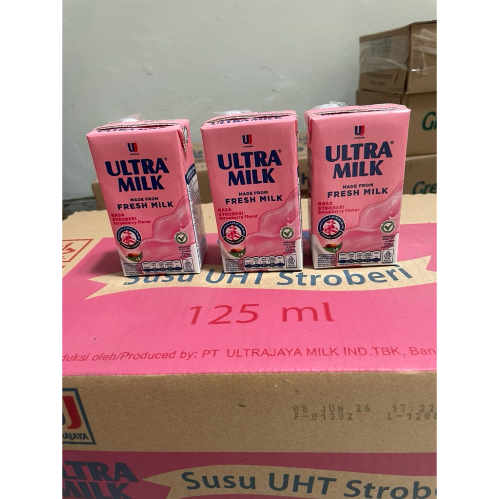 

Susu Ultra Milk Strawbery // 125 Ml // 1 Dus // EXP: LAMA