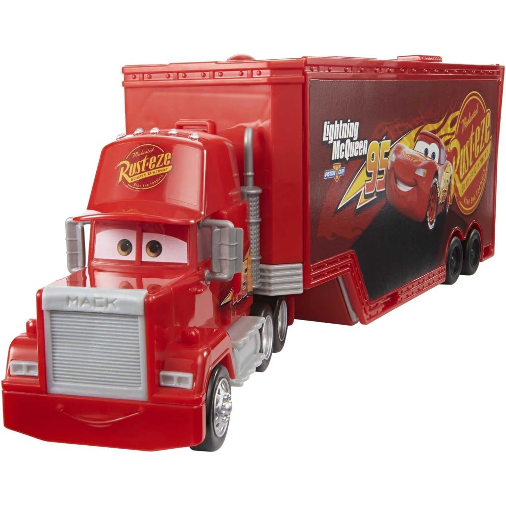 Disney Pixar Cars 2-in-1 Mack Playset Mattel aa13