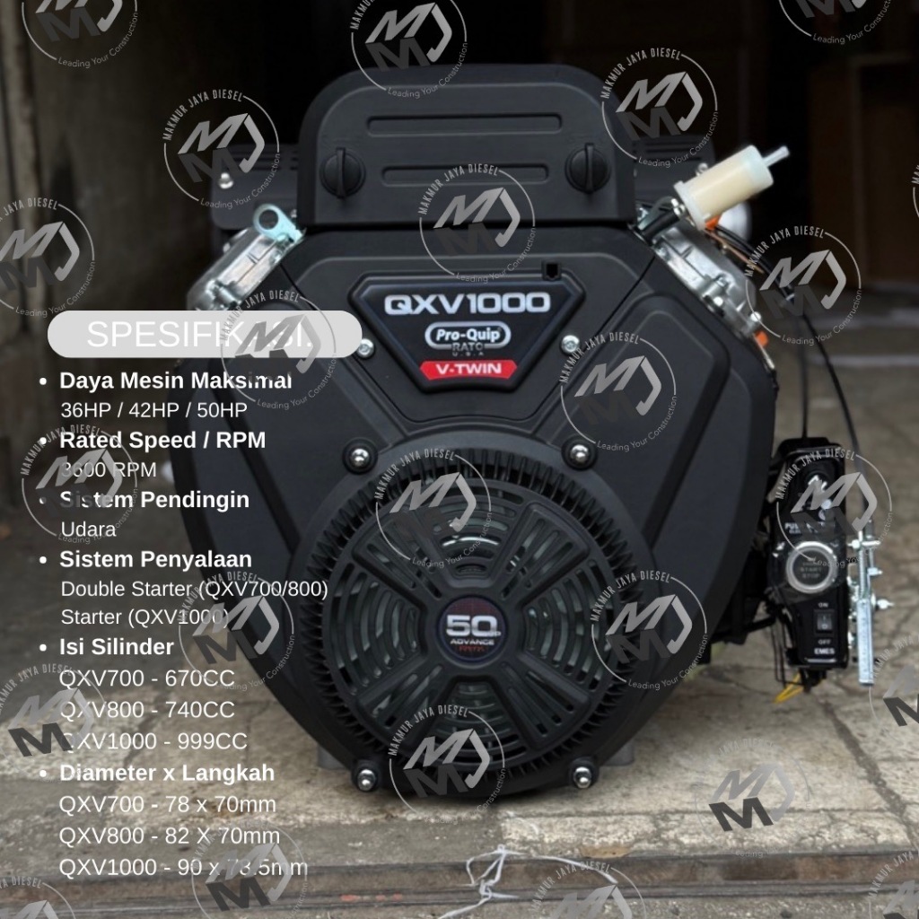 Engine TwinTurbo / DualCylinder Pro-Quip USA QXV700/ QXV800/ QXV1000 - 38HP/ 42HP/ 50HP