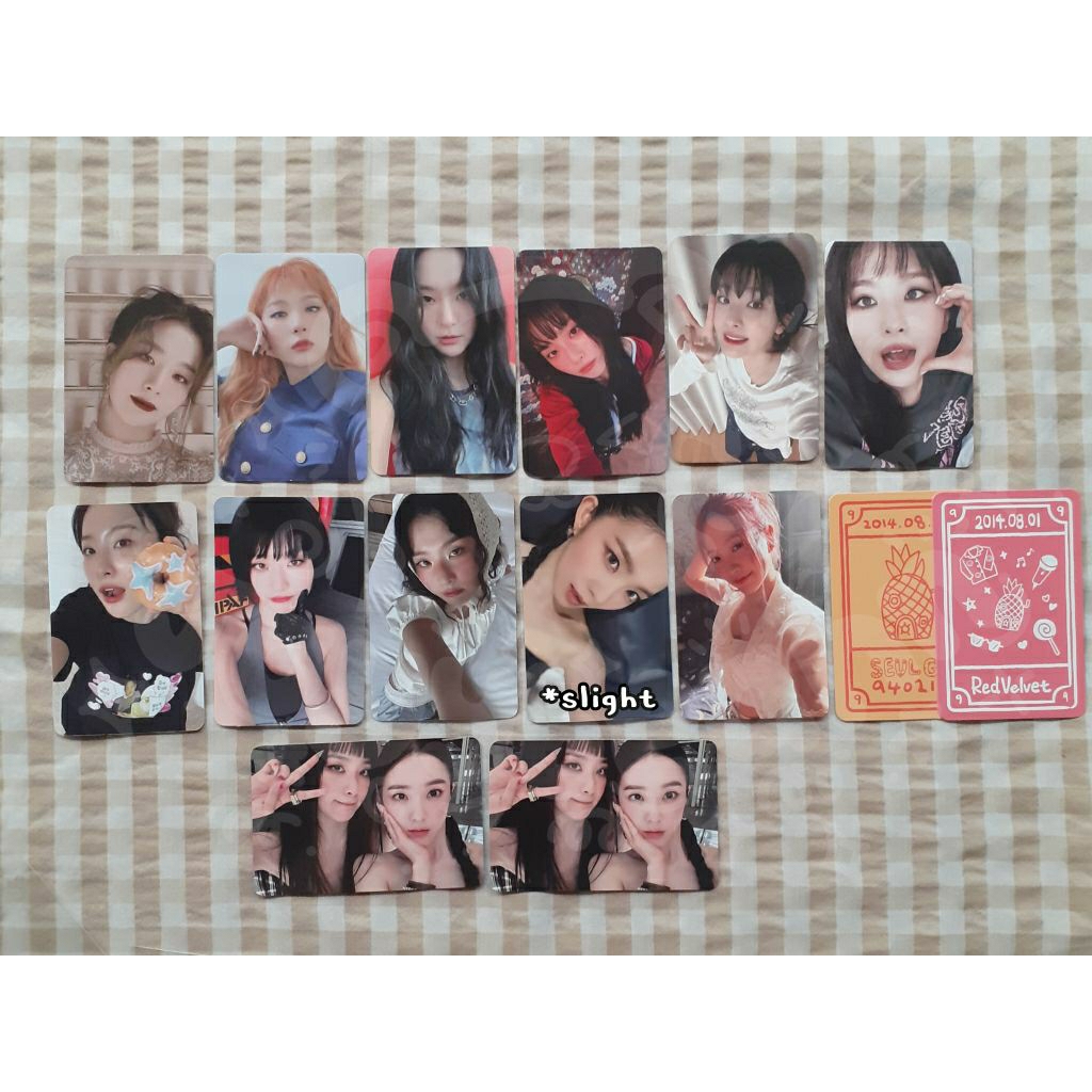 (Baca Deskripsi) Photocard Red Velvet Yeri Irene Seulgi Official PC