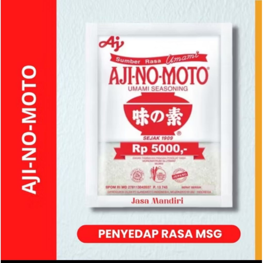 

AJINO MOTO PENYEDAP RASA sachet