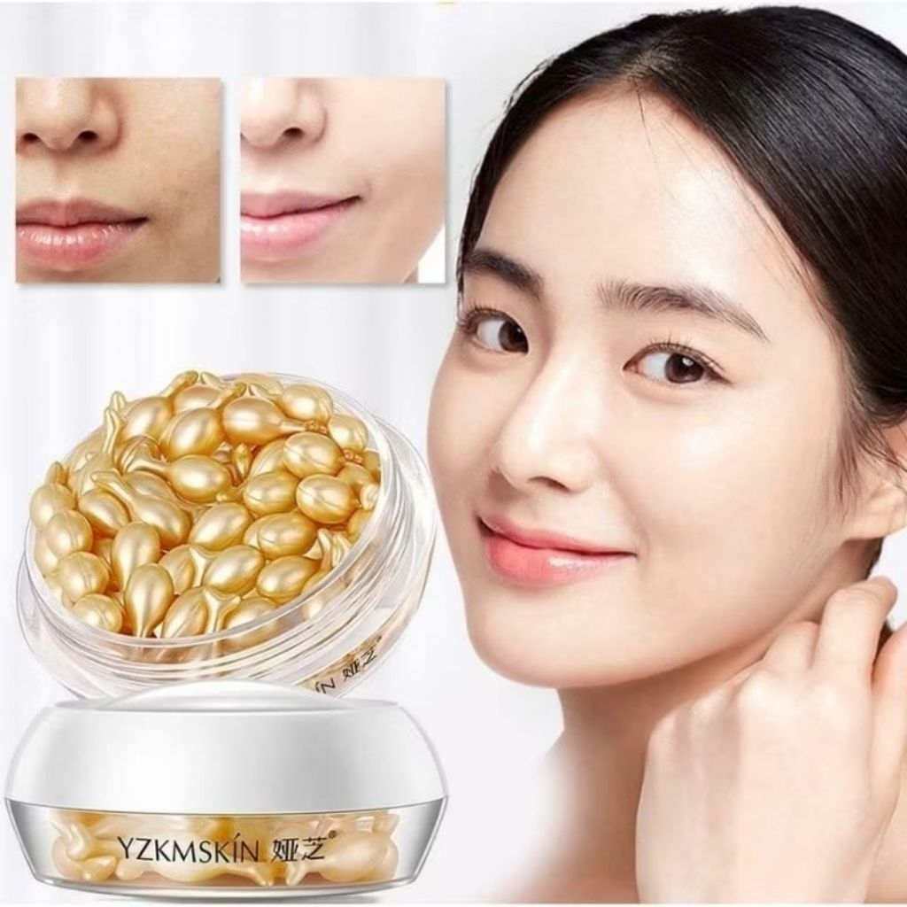 (ECER)YZKMSKIN serum korea placenta capsul essence whitening