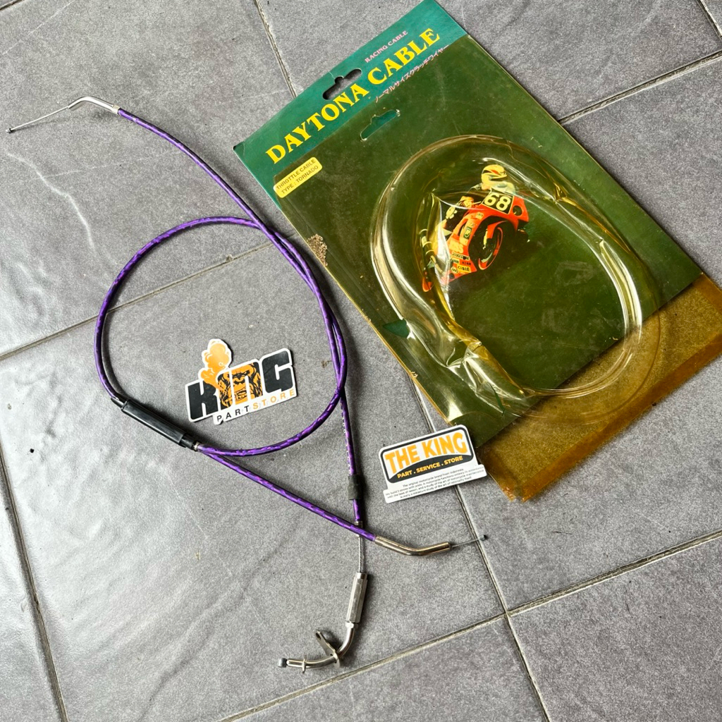 KABEL GAS SET POMPA OLI SUZUKI TORNADO GS GX - OLOR GAS RC110 TORNADO BUKAN ORIGINAL