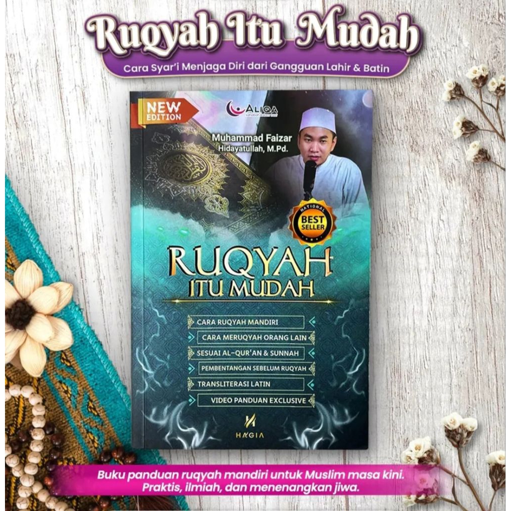 BUKU RUQYAH ITU MUDAH - USTADZ MUHAMMAD FAIZAR ORIGINAL