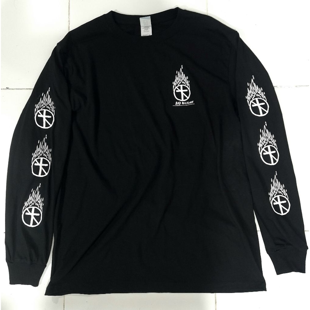 Long Sleeve BAD RELIGION age of unreason /kaos band/kaos musik/bootleg