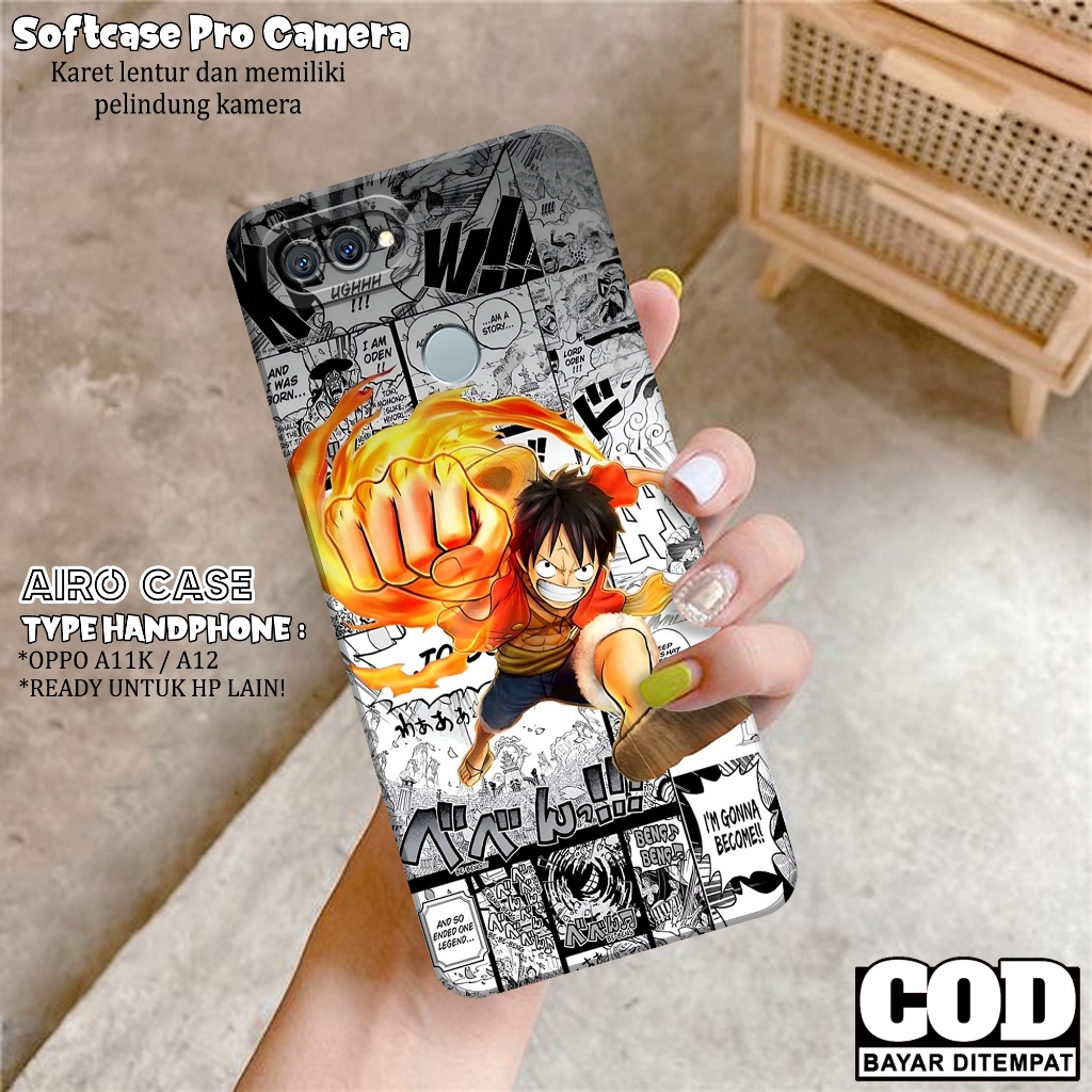 Case OPPO A11K/ A12 - Softcase OPPO A11K/ A12 - Fashion Case ANIME - Casing OPPO A11K/ A12 - Softcas