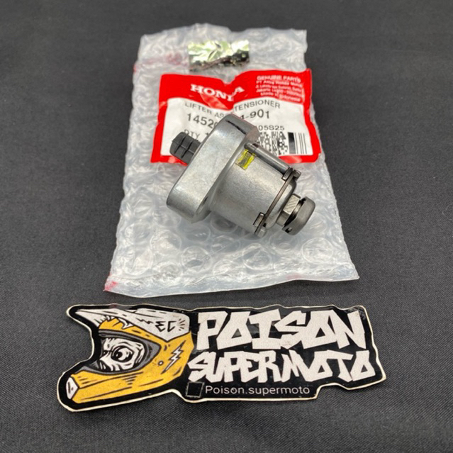 tonjokan tensioner rantai keteng CRF 150L original, tonjokan rantai kamprat CRF 150L original