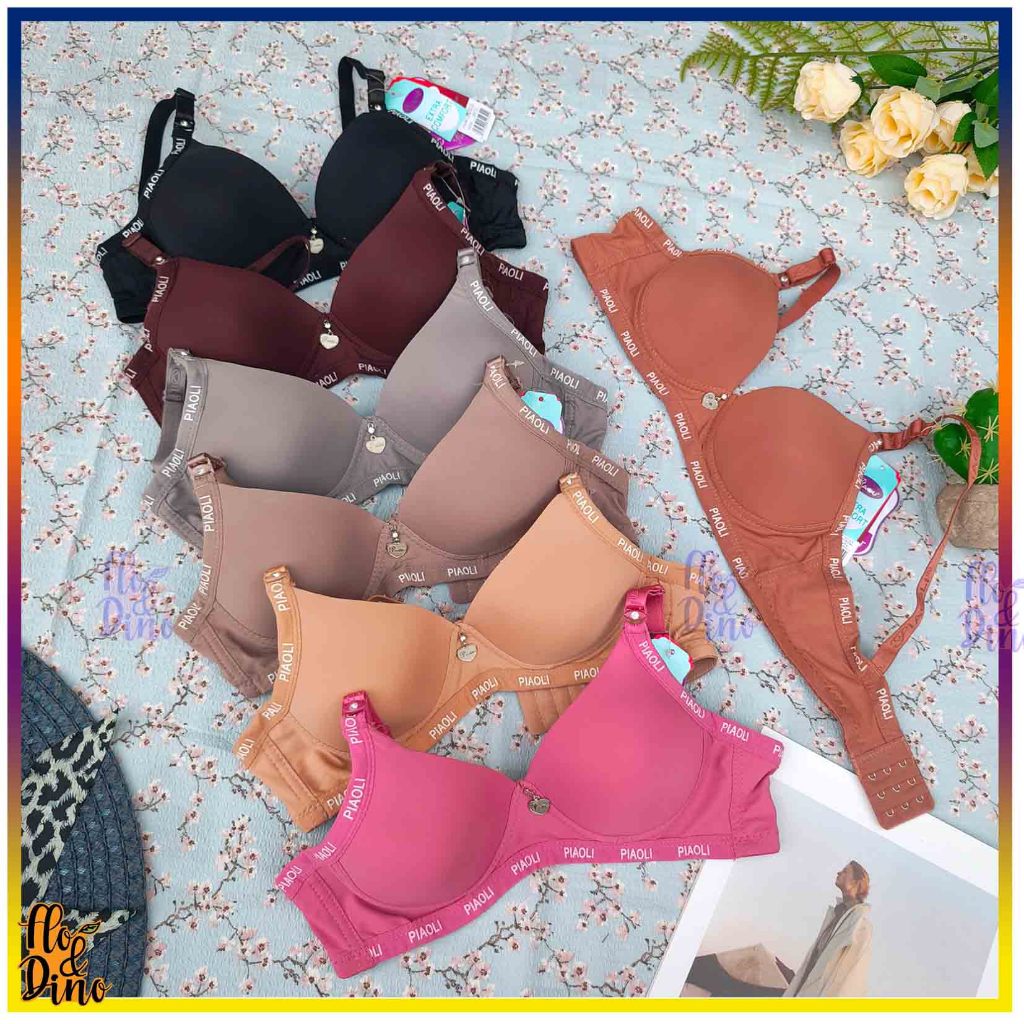 Bra tanpa Kawat Terbaru Piaoli | Bh Tanpa Kawat Sport kait 3 Piaoli 232