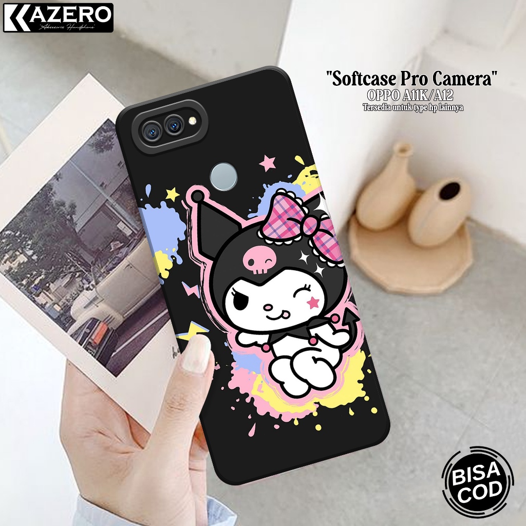 Case Hp OPPO A11K / OPPO A12 Fashion Case Kartun Silikon Pro Camera Softcase OPPO A11K / OPPO A12 Ca
