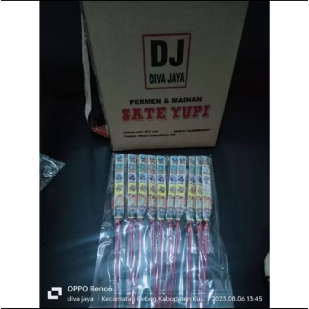 

permen jadul jedul sate yupi isi 10pcs x30pack