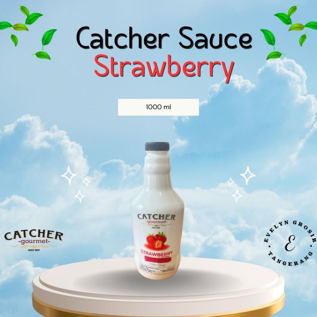 

Catcher Gourmet | Strawberry Sauce (Saus Buah Stroberi) - 1L