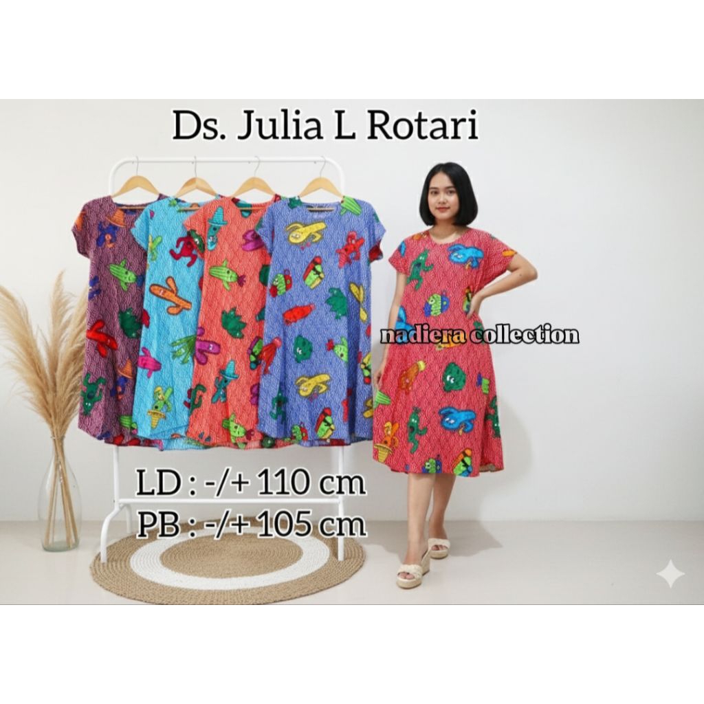 DASTER JULIA L ROTARY//DASTER MURAH// DASTER BY AQILAH