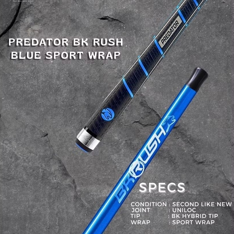 PREDATOR BK RUSH BLUE (SPORT WRAP)