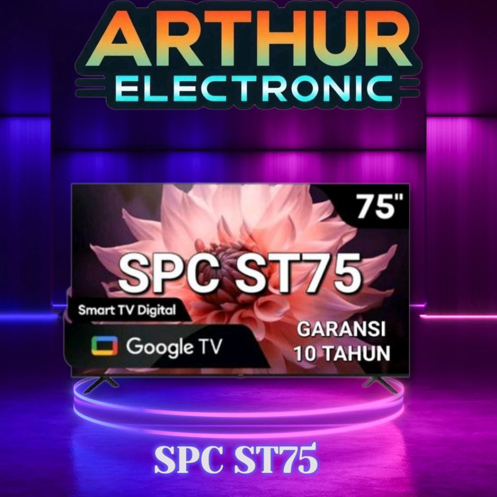 SPC ST75 4k GOOGLE TV 75 inch