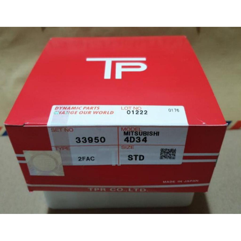 RING SEHER / RING PISTON MITSUBISHI CANTER STD TP JAPAN 33950