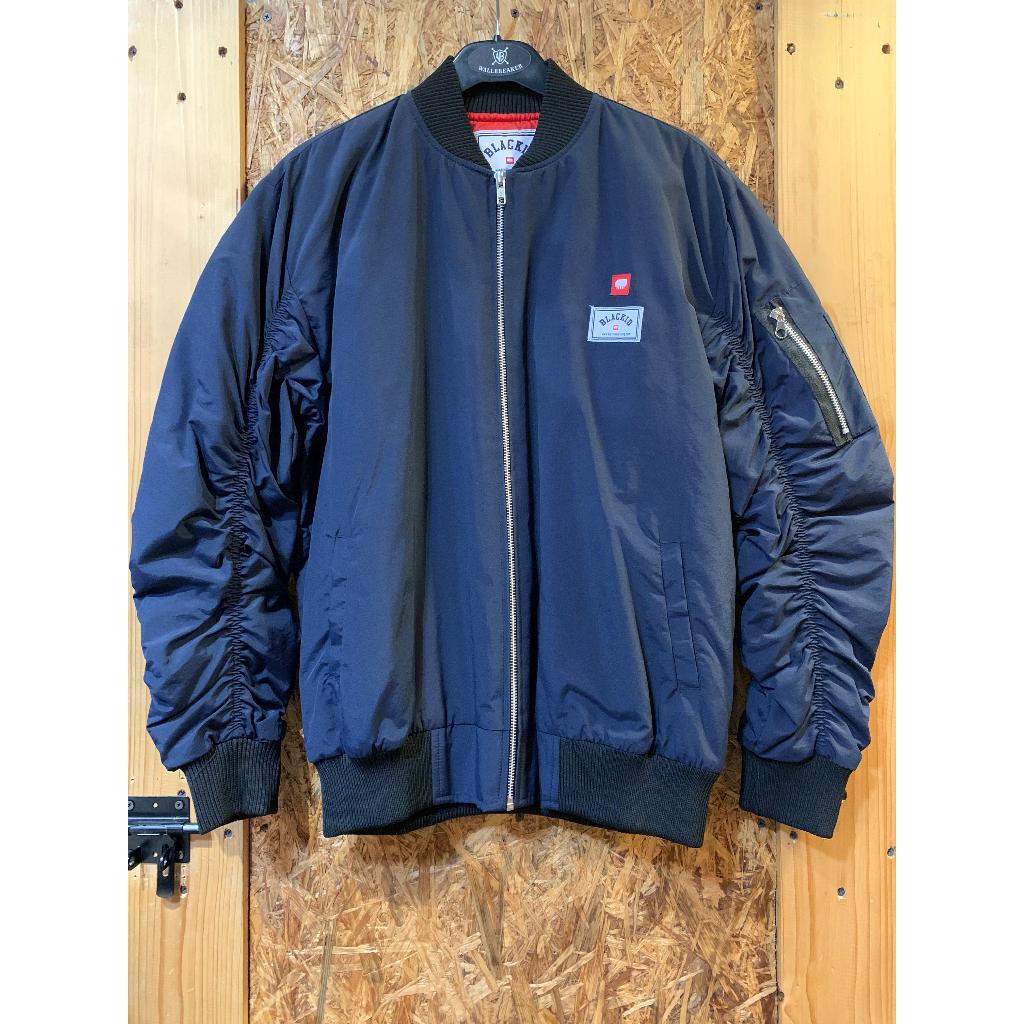 JAKET BOOMBER PARASUT ORIGINAL BLACKID