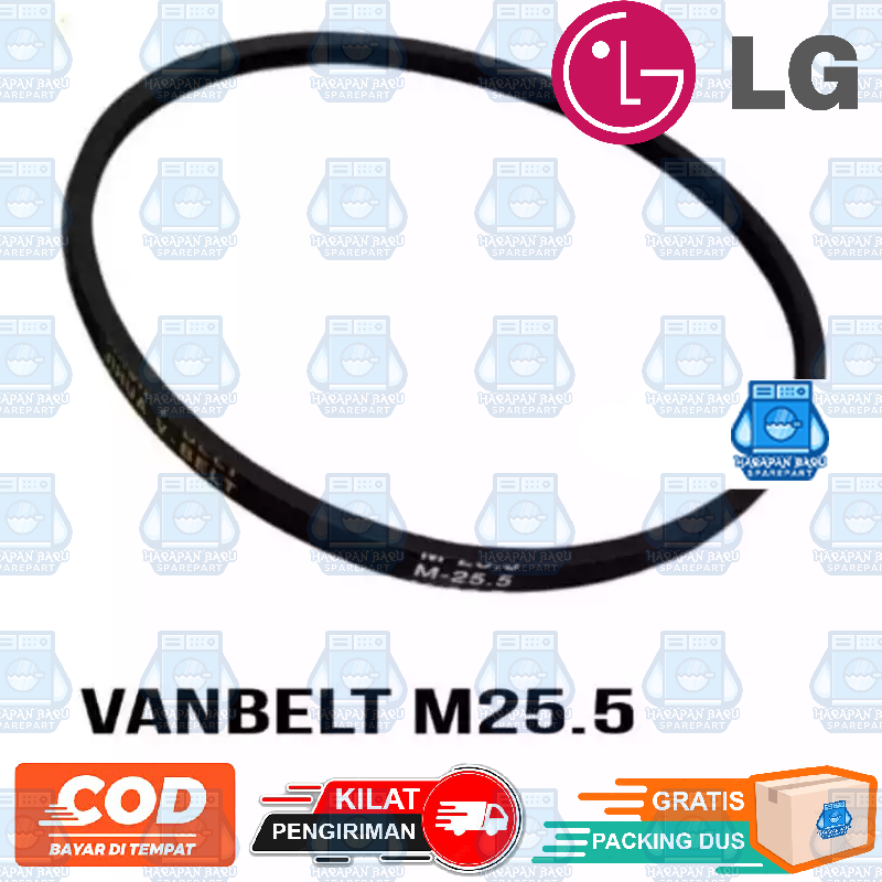 Fanbelt / Vanbelt / V-belt M25,5 Mesin Cuci LG