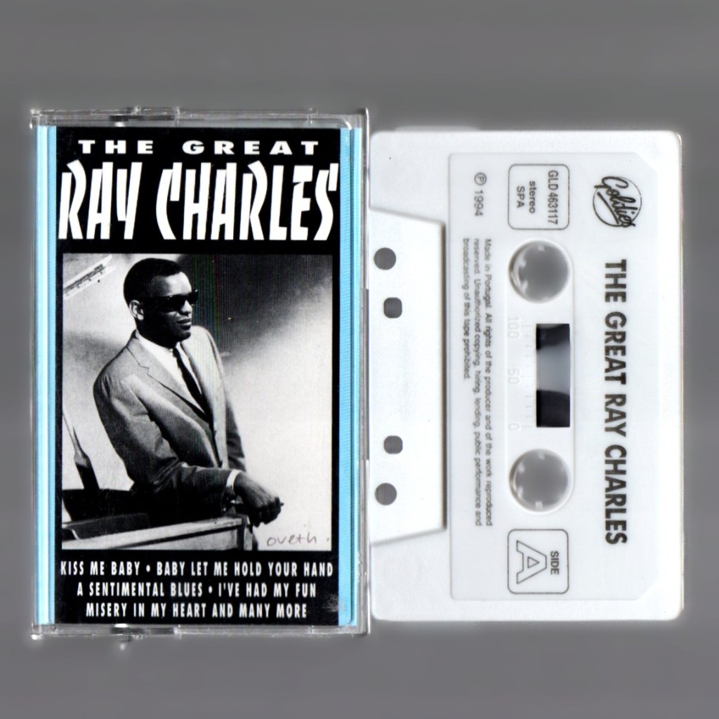 Kaset Pita Barat - Ray Charles // The Great - Import // Made in Portugal - Rare - Tape Tested