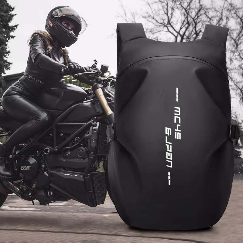 Tas Ransel Motor Waterproof Kapasitas Besar – Tas Helm Fullface Pria Wanita untuk Touring dan Riding