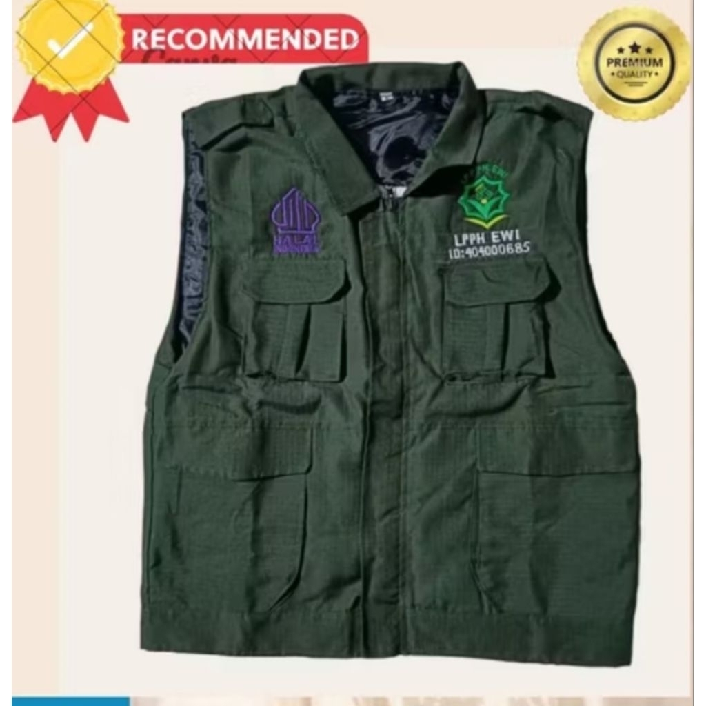 Rompi kemenag rompi pendamping produk halal